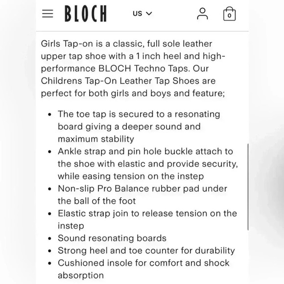 Girls Tap Shoes - Picture 5 of 5